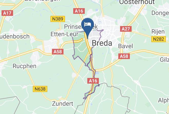 Breda - Van Der Valk Hotel Breda Maps