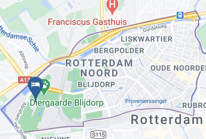 Rotterdam - Van Der Valk Hotel Rotterdam Blijdorp Maps