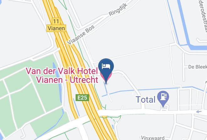 Vijfheerenlanden - Van Der Valk Hotel Vianen Utrecht Maps