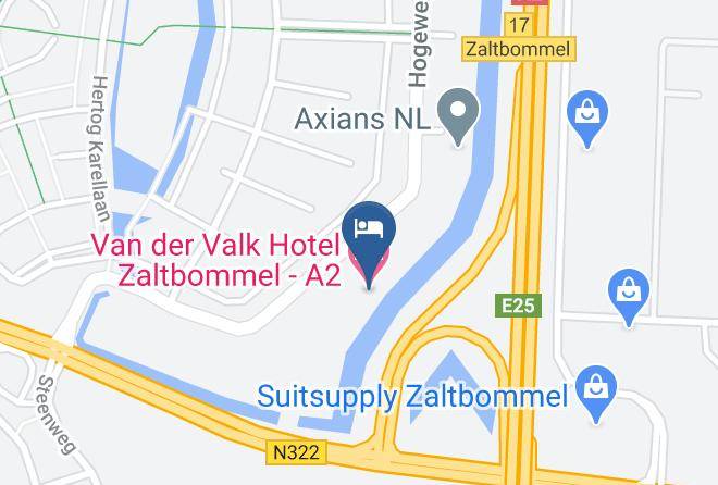 Van Der Valk Hotel Zaltbommel A2 Map