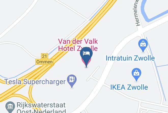 Zwolle - Van Der Valk Hotel Zwolle Maps