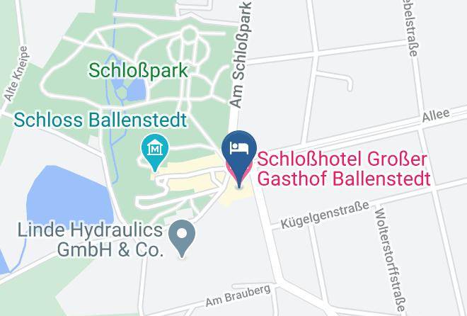 Harz - Schloshotel Groser Gasthof Ballenstedt Maps