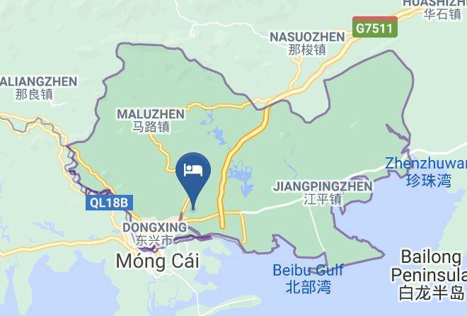 Fangchenggang - Van Gogh Style Art Hotel Maps