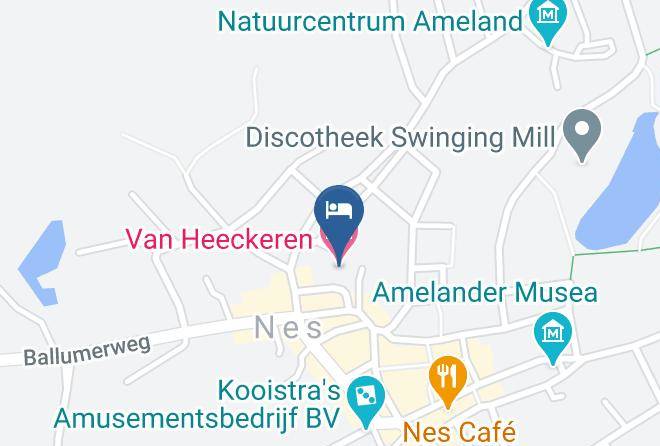 Ameland - Van Heeckeren Hotel Maps