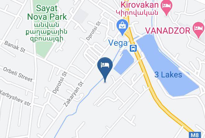 Vanadzor - Vanadzor Armenia Hotel Maps
