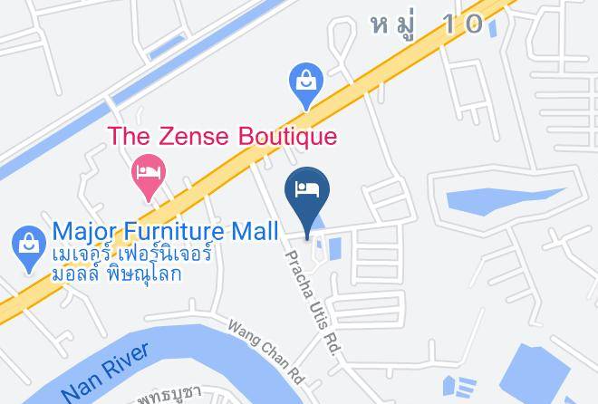 Amphoe Mueang Phitsanulok - Vanarom Hotel Maps