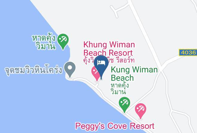 Amphoe Na Yai Am - Vanavaree Resort Maps