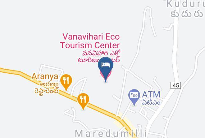 Maredumilli - Vanavihari Eco Tourism Center Maps