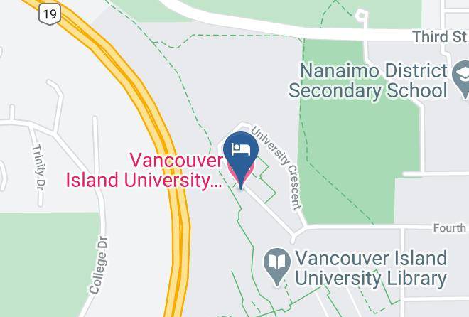 Nanaimo - Vancouver Island University Student Residences Maps