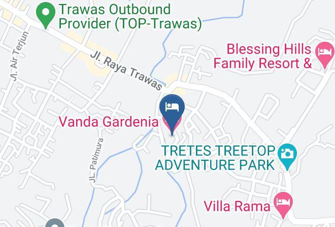 Mojokerto Regency - Vanda Gardenia Hotel Maps