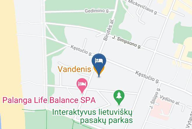 Palanga - Vandenis Maps