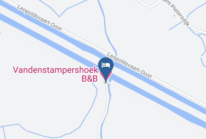 West Flanders - Vandenstampershoek B&b Maps