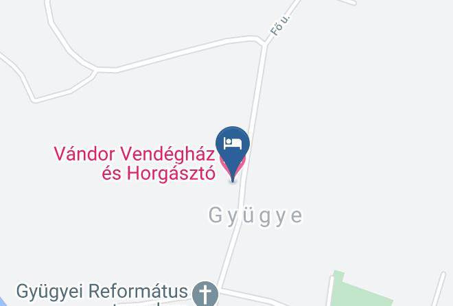 Vandor Vendeghaz Es Horgaszto Map