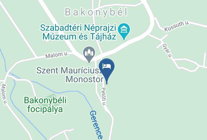 Vandordiak Vendeghaz Map