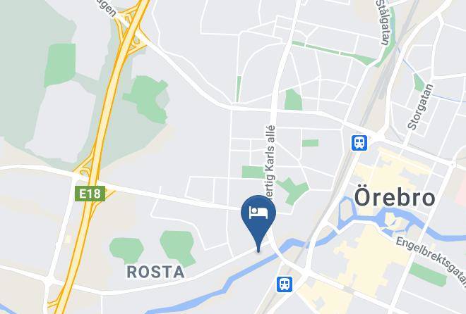 Orebro - Vandrarhem Hagastrand 10 Maps