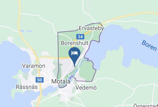 Vandrarhem Motala Verkstad Map