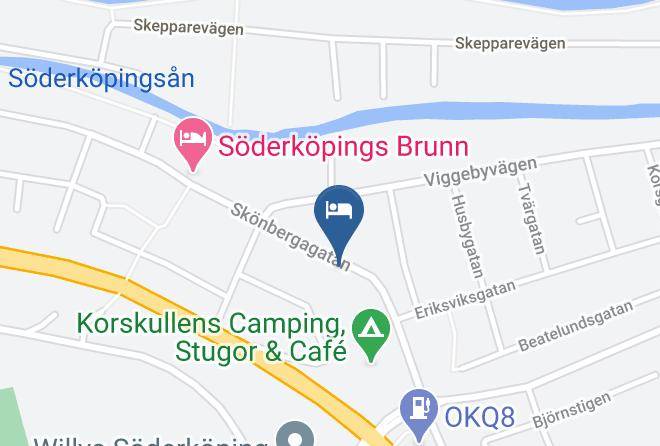 Soderkoping - Vandrarhemmet Mangelgarden Maps