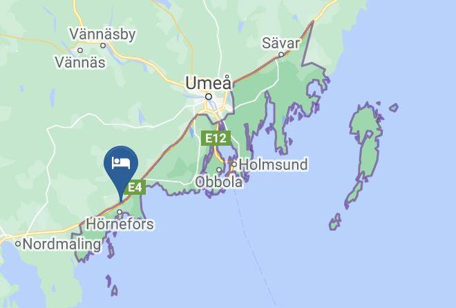 Umea - Vandrarhemmet Statarlangan Maps
