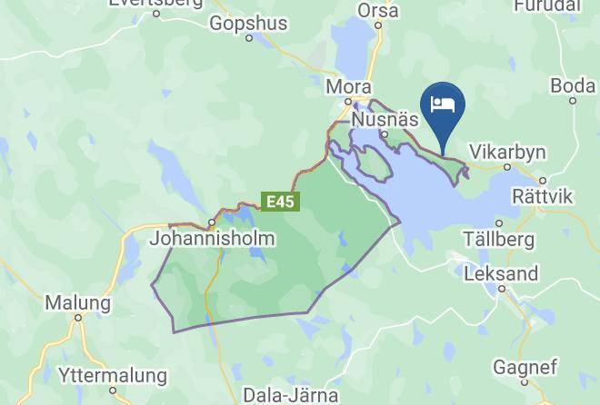 Mora - Vandrarhemmet Utsikten Maps