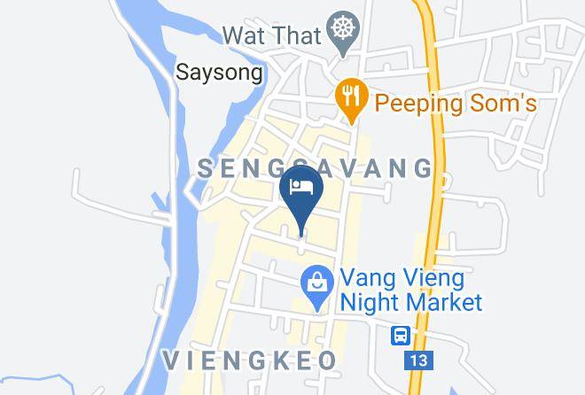 Vangvieng - Vang Vieng Central Park Hotel Maps