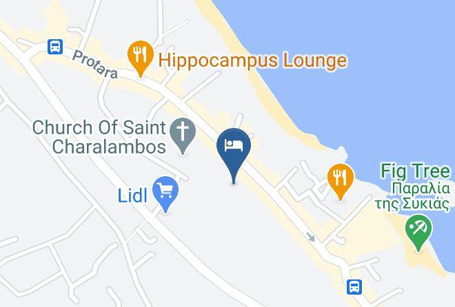 Cyprus - Vangelis Hotel & Suites Maps