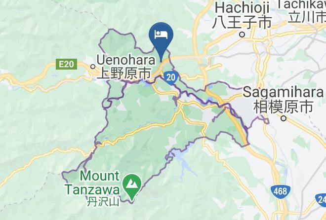 Sagamihara City Midori Ward - Vanguard Backpackers Maps