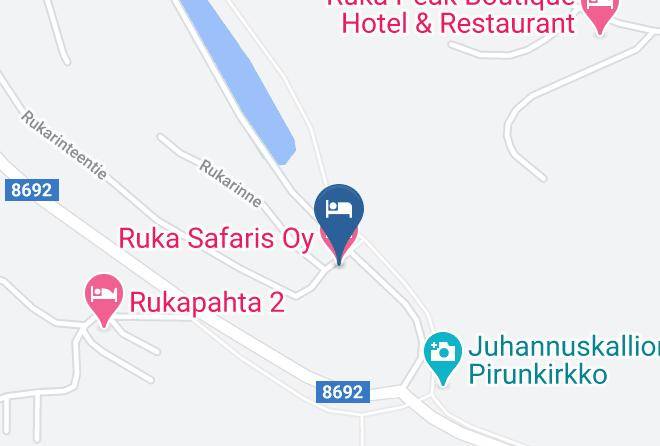 Kuusamo - Vanhan Karhun Huoneistot Maps
