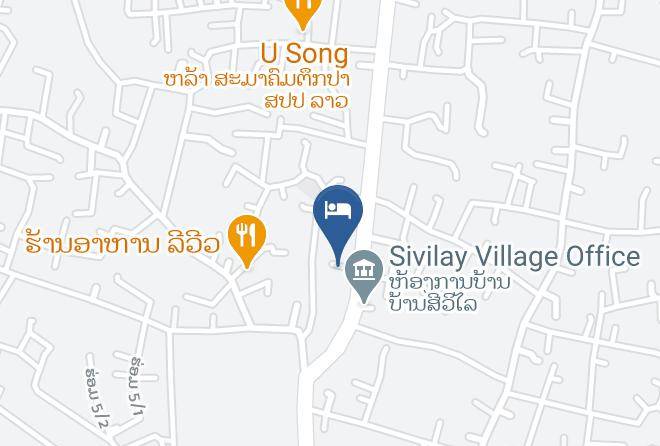 Vientiane - Vanhmaly Hotel Maps