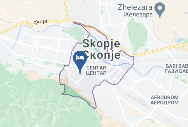 Skopje - Vanilla Boutique Hotel Maps
