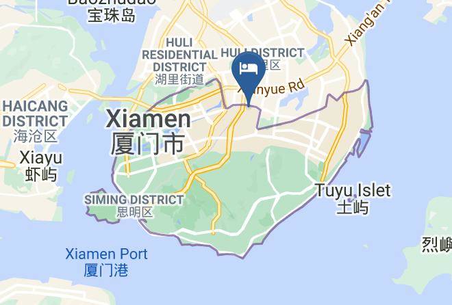 Xiamen - Vanilla Garden Hotel Maps