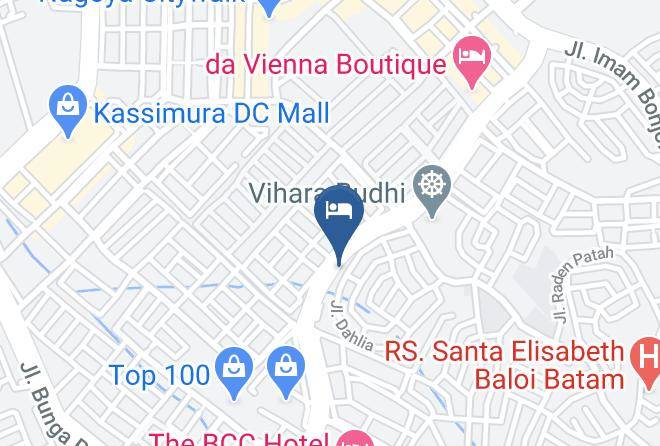 Batam - Vanilla Hotel Maps