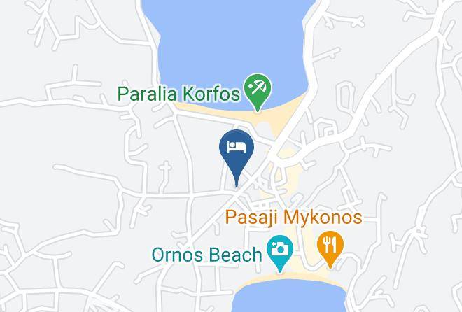 Mykonos - Vanilla Hotel Maps