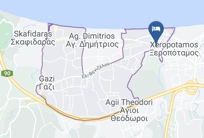 Iraklion - Vanisko Hotel Maps