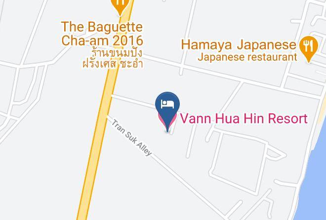 Amphoe Cha Am - Vann Hua Hin Resort Maps
