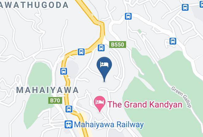 Kandy - Vantage Point Kandy Maps