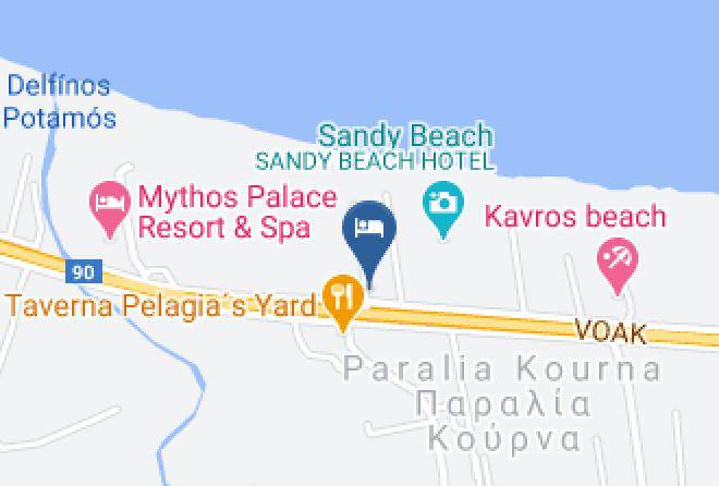 Khania - Vantaris Beach Hotel Maps