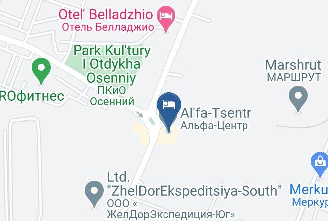 Rostov Na Donu - Vantel' Restoran Maps