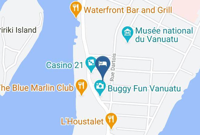 Efate - Vanuatu Holiday Hotel Maps