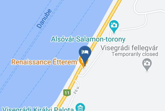 Visegrad - Var Hotel Kastelyszallo Maps