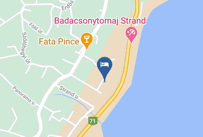 Badacsonytomaj - Var Lak Panzio Maps