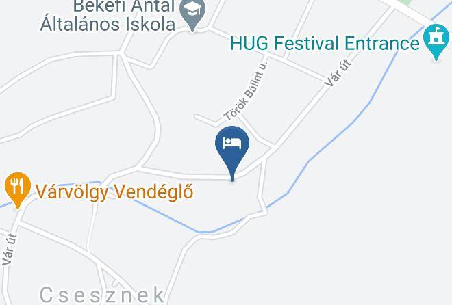 Var Lak Vendeghaz Map