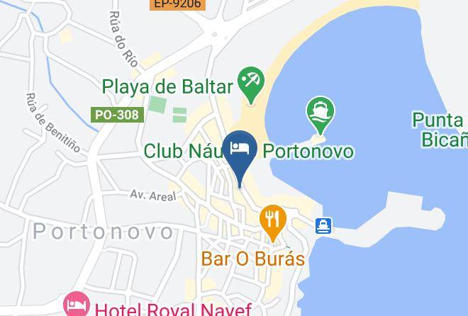 Pontevedra - Hotel Varadoiro Portonovo Maps