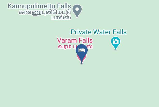Shencottah - Varam Falls Maps