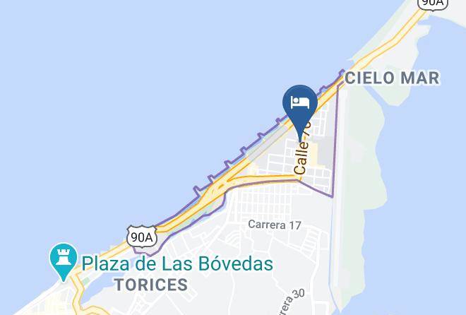 Cartagena De Indias - Varanasi Hotel Boutique Aeropuerto Maps