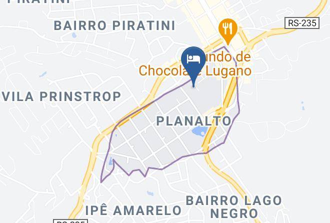 Gramado - Varanda Das Bromelias Med Spa Maps