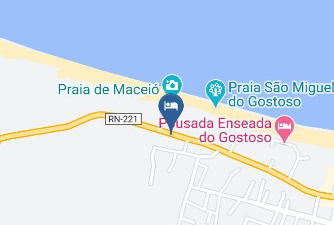 Sao Miguel Do Gostoso - Varanda Das Orquideas Pousada B&b Maps