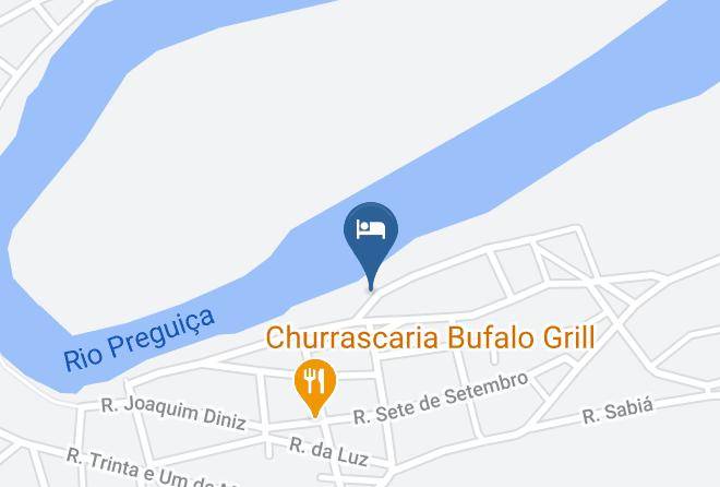 Barreirinhas - Varanda Do Preguicas Maps