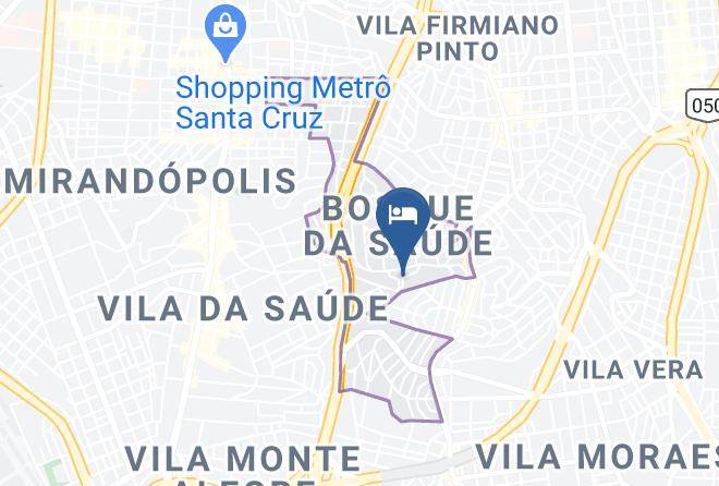 Sao Paulo Cursino - Varanda Hospedaria Maps