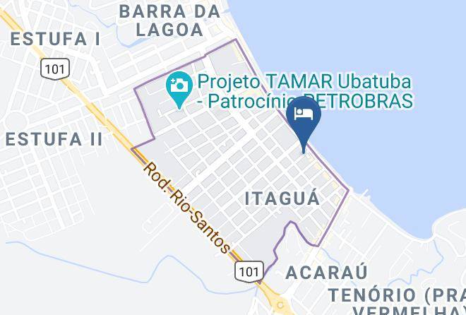 Ubatuba - Varanda Vista Para O Mar Maps