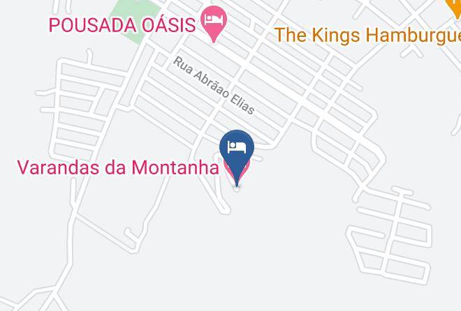 Carmo Do Rio Claro - Pousada Oasis Maps